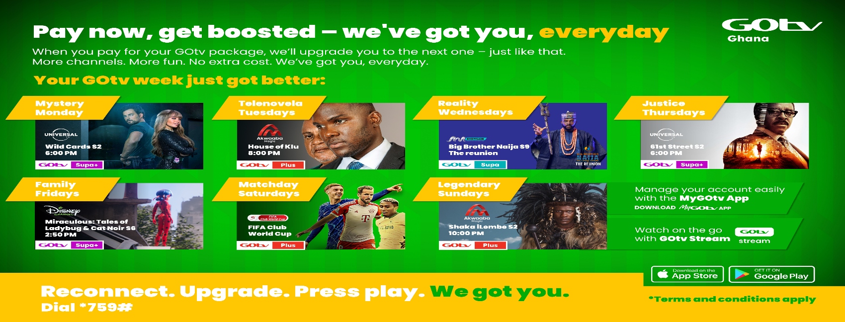 GOtv’s ‘We’ve Got You’ campaign celebrates customers with upgrades  