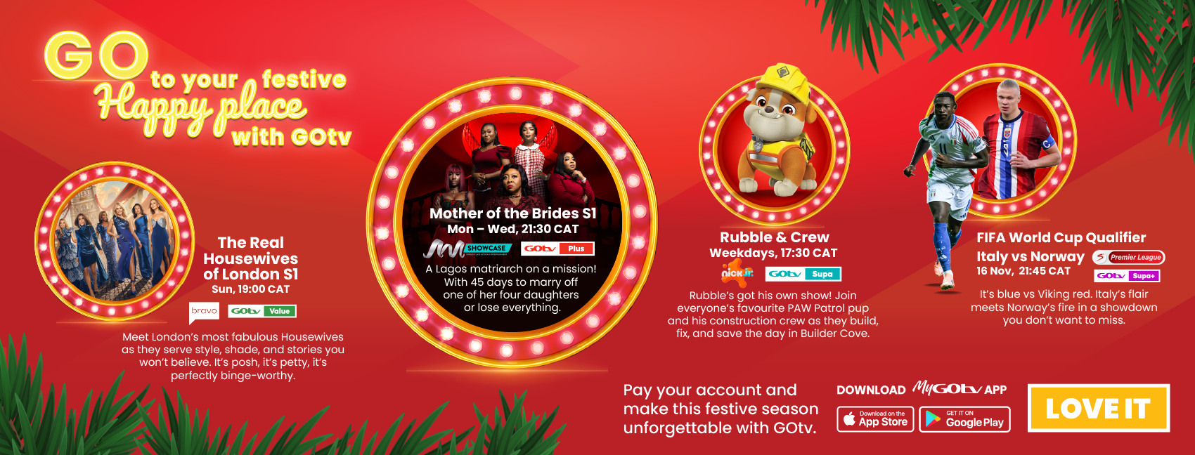 Your Festive Happy Place Is Right Here with GOtv