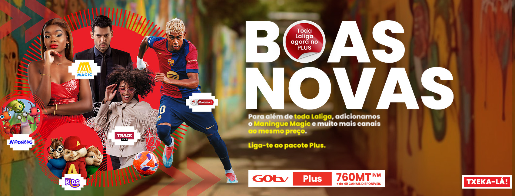 GOtv Moçambique garante o regresso da Nova Época de Futebol 2025/26