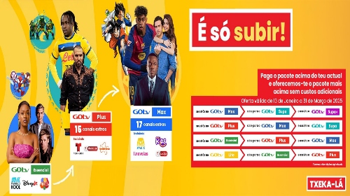 <p><strong>Comece o novo ano ‘em grande’ com a promoção ‘é só subir’ da GOtv</strong></p>